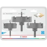 Набор коронок Bosch Wood and Drywall, Ø68/86/100 × 25 мм, 3 шт. (2608594503)