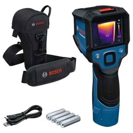 Тепловізор Bosch Professional GTC 12V-450-13, 256 × 192 px, від −20 до +450 °C, 4 батарейки AA (0601083901)