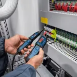 Тестер напряжения Bosch Professional GVT 1000-15, до 1000 В, CAT III/IV, IP65 (0601077800)