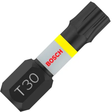Биты Bosch Pro Torx Impact T30, 25 мм, 2 шт (2608522477)