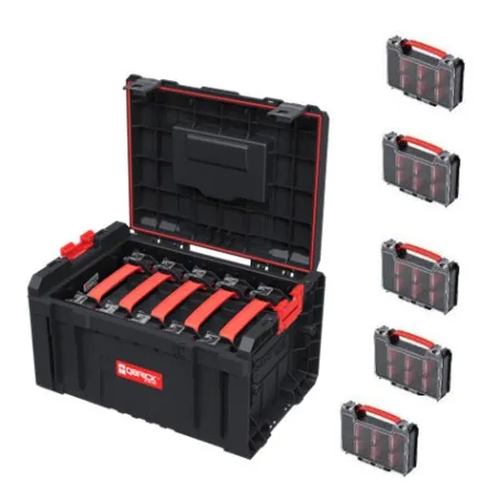 Ящик для инструмента QBRICK SYSTEM PRO TOOLBOX + 5 PRO ORGANIZER MULTI (Z257776PG003)