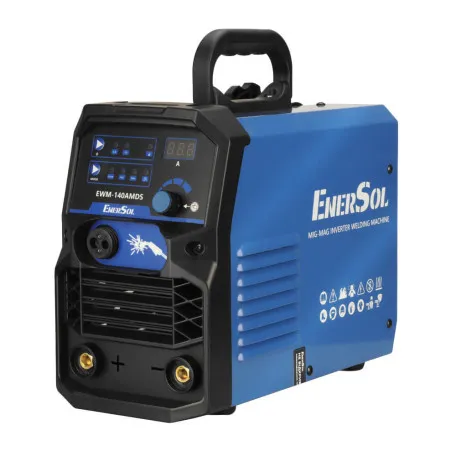 Зварювальний напівавтомат інверторний EnerSol 140А 6,1кВт MIG/MAG синергетика (EWM-140AMDS)