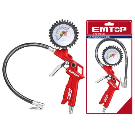 Пневмопистолет для подкачки шин EMTOP, 8,5 бар (123 PSI) (EASGT8501)