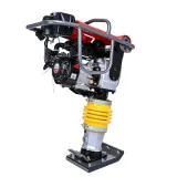 Вибротрамбовка бензиновая EMTOP, 4,8 кВт (6,5 к. с.), 10 кН, 33х29 см (ETRR657902)