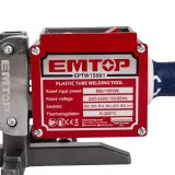 Паяльник для пластиковых труб EMTOP, 800 / 1500 Вт, 20-63 мм, 0-300 °C (EPTW15001)