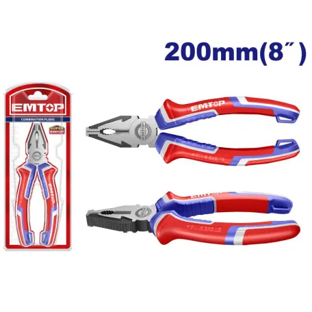 Плоскогубцы комбинированные EMTOP, 8