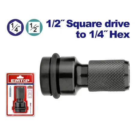 Адаптер с 1/2'' на 1/4'' EMTOP (ESBH0501)