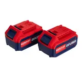 Пила цепная, аккумуляторная, EMTOP, 400 мм, 4 Ач, 3/8