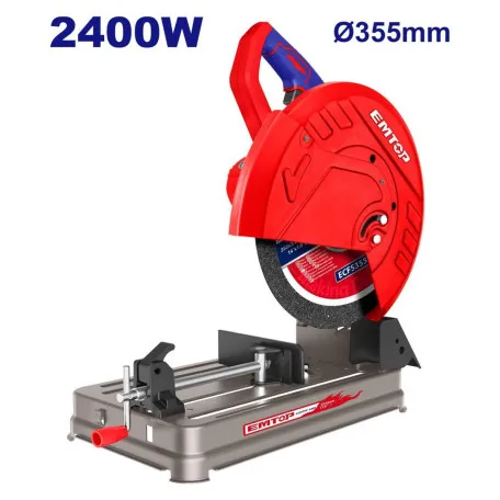 Пила монтажная отрезная EMTOP, 2400 Вт, 355 x 25,4 мм (ECFS35528)