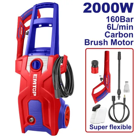 Мойка высокого давления EMTOP, 160 бар (2320 фунтів/кв. дюйм), 2000 Вт (EHPW2011)