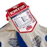 Перчатки рабочие EMTOP, 10 / XL, латекс, поліестер (EXGV0102)