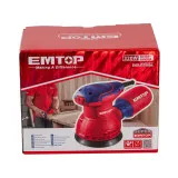Шлифмашина эксцентриковая, EMTOP, 125 мм. 320 Вт. 13000 об/мин. (EFSR23206)