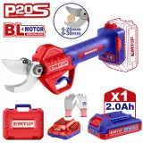 Секатор аккумуляторный, безщеточный EMTOP, 20/30 мм, 20V. (ELSL203051)