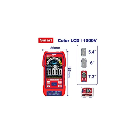 Мультиметр цифровий EMTOP EDMR5110004