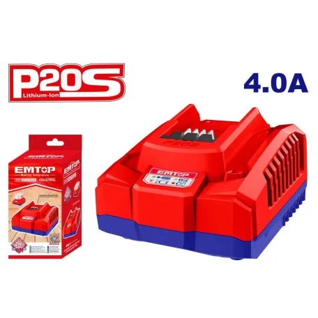 Зарядное устройство EMTOP, P20S, 21V/4A. (EFCR20411)