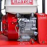 Виброплита бензиновая EMTOP, 4.0 кВт (5.5 к.с.), 15 кН, 30 см (EPCT659001)