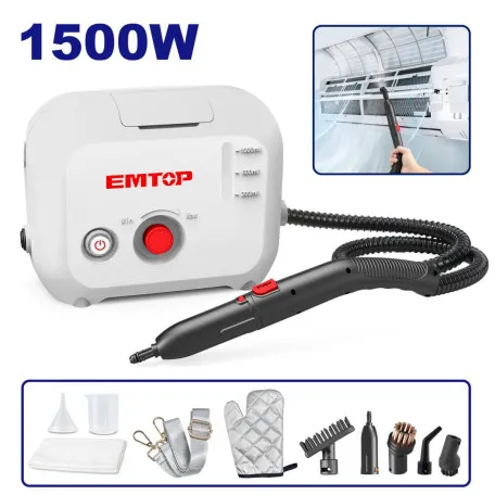 Пароочиститель для кондиционера EMTOP, 1,5 бар, 1500 Вт (ESTC1501)