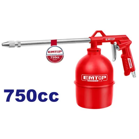 Пистолет продувочный EMTOP, 215 мм, 4 бар (EASGW10011)