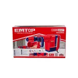 Отбойный молоток EMTOP, 1500 Вт, 6-25 Дж, SDS-MAX (EDBRM1501)