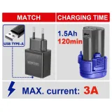 USB-кабель EMTOP EUCC01 S12 Type A-Type C
