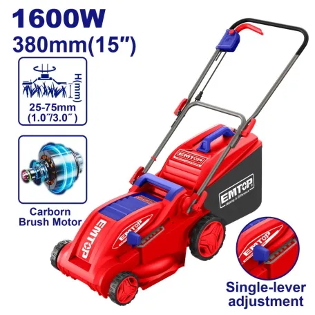 Газонокосарка електрична EMTOP ELM3801