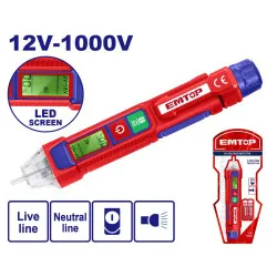 Детектор напруги EMTOP, 12 В ~ 1000 В, (ETPL210003)