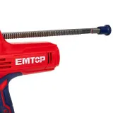 Пистолет для герметика аккумуляторный EMTOP, 3700Н, 20V. (без АКБ и ЗУ) (ELCG2001)