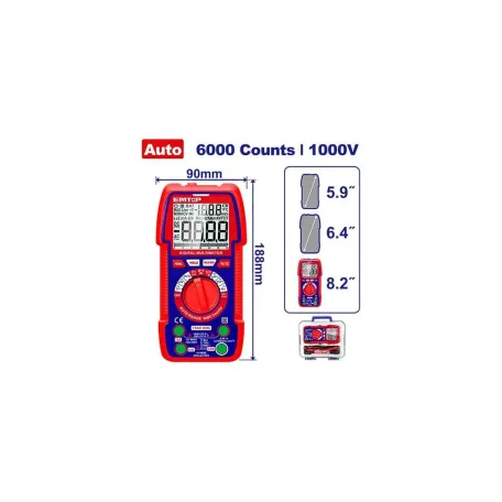 Мультиметр цифровий EMTOP EDMR5310004