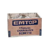 Таль ручная цепная EMTOP, 3 м (ECBK110)