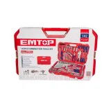 Набор инструментов EMTOP, 142 шт (EHTS01421)