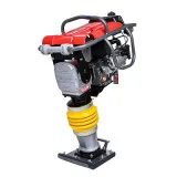 Вибротрамбовка бензиновая EMTOP, 4,8 кВт (6,5 к. с.), 10 кН, 33х29 см (ETRR657902)