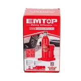 Домкрат бутылочный гидравлический EMTOP, 2 т (EHJK1021)