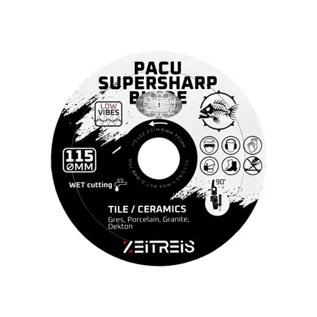 Диск ZEITREIS Pacu Supersharp 115 мм (PSB115)