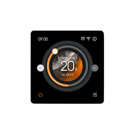 Терморегулятор Tetti Wi-Fi с цветным LCD-экраном (THERMEU-PLUS)