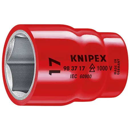 Насадка для торцевих ключів Knipex із внутрішнім квадратом 3/8” 10 мм (98 37 10)