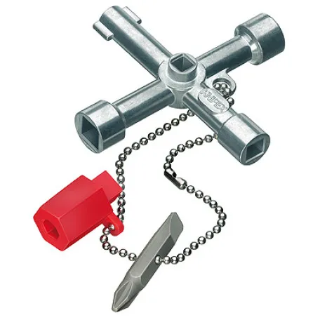 Ключ для шкафов и систем запирания Knipex (00 11 03)