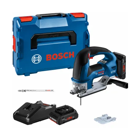 Лобзик аккумуляторный Bosch GST 183-LI (1×4,0 Ач; GAL 18V-20; кейс), пропил до 95 мм (06015B7022)