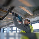 Пила сабельная аккумуляторная Bosch Professional GSA 185-LI без АКБ и ЗУ с 2 пильными полотнами, 18 В, пропил до 230 мм (06016C0020)