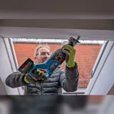 Пила сабельная аккумуляторная Bosch Professional GSA 185-LI без АКБ и ЗУ с 2 пильными полотнами, 18 В, пропил до 230 мм (06016C0020)