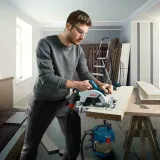 Пила циркулярная аккумуляторная Bosch Professional GKS 185-LI, без АКБ и ЗУ, 18 В, Ø165 мм, пропил до 57 мм (06016C1221)