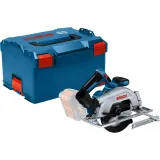 Пила циркулярная аккумуляторная Bosch Professional GKS 185-LI, без АКБ и ЗУ, 18 В, Ø165 мм, пропил до 57 мм (06016C1221)