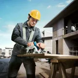 Пила циркулярная аккумуляторная Bosch Professional GKS 185-LI, без АКБ и ЗУ, 18 В, Ø165 мм, пропил до 57 мм (06016C1221)