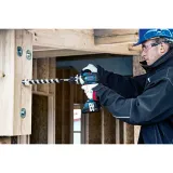 Дрель-шуруповерт аккумуляторный Bosch Professional GSR 180-Li с 2 АКБ GBA 18V 2,0 Ач, ЗУ GAL 18V-20, набором бит и сверл, 54 Н·м (06019F810A)