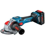 Шліфмашина кутова акумуляторна Bosch GWX 18V-15 SC, Ø125 мм, 2×8,0 Аг (06019H6501)