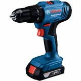 Дрель-шуруповерт ударная аккумуляторная Bosch Professional GSB 183-LI с АКБ GBA 18V 2 Ач и ЗП GAL 18V-20 в кейсе (06019K9101)