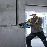 Перфоратор акумуляторний Bosch Professional GBH 187-LI, 1 АКБ GBA 18V 5,0 Аг, ЗП GAL 18V-40, 2,4 Дж (0611923022)