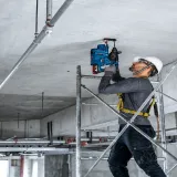 Перфоратор акумуляторний Bosch Professional GBH 187-LI, 1 АКБ GBA 18V 5,0 Аг, ЗП GAL 18V-40, 2,4 Дж (0611923022)
