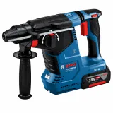 Перфоратор акумуляторний Bosch Professional GBH 187-LI, 1 АКБ GBA 18V 5,0 Аг, ЗП GAL 18V-40, 2,4 Дж (0611923022)