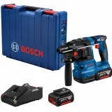Перфоратор аккумуляторный Bosch Professional GBH 185-LI, 2 АКБ GBA 18V 4,0 Ач, ЗУ GAL 18V-40 в кейсе, 1,9 Дж (0611924021)