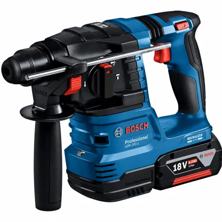 Перфоратор акумуляторний Bosch GBH 185-LI, 18 В, 1,9 Дж, 1×4,0 Аг (0611924022)